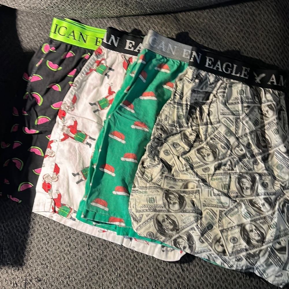 Lot of size Large American Eagle men’s boxers